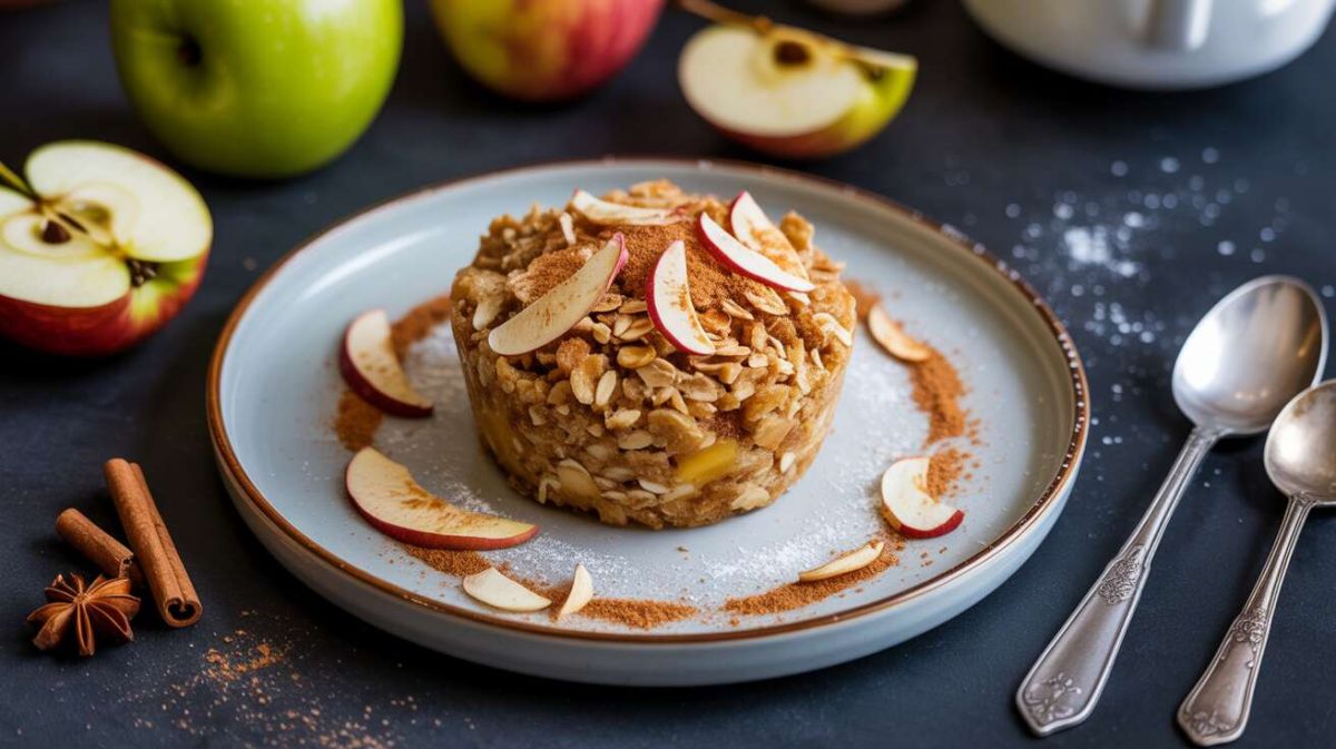 Un crumble léger aux pommes qui va séduire vos papilles