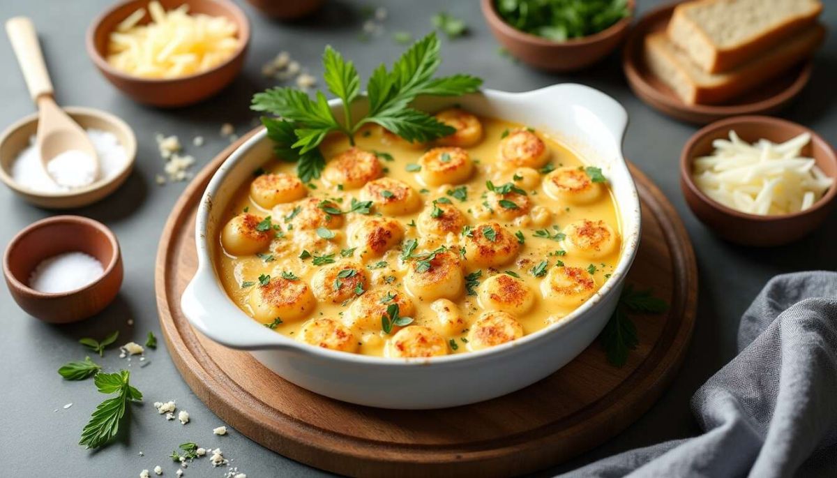 un gratin de fruits de mer simplissime pour vos soirées entre amis