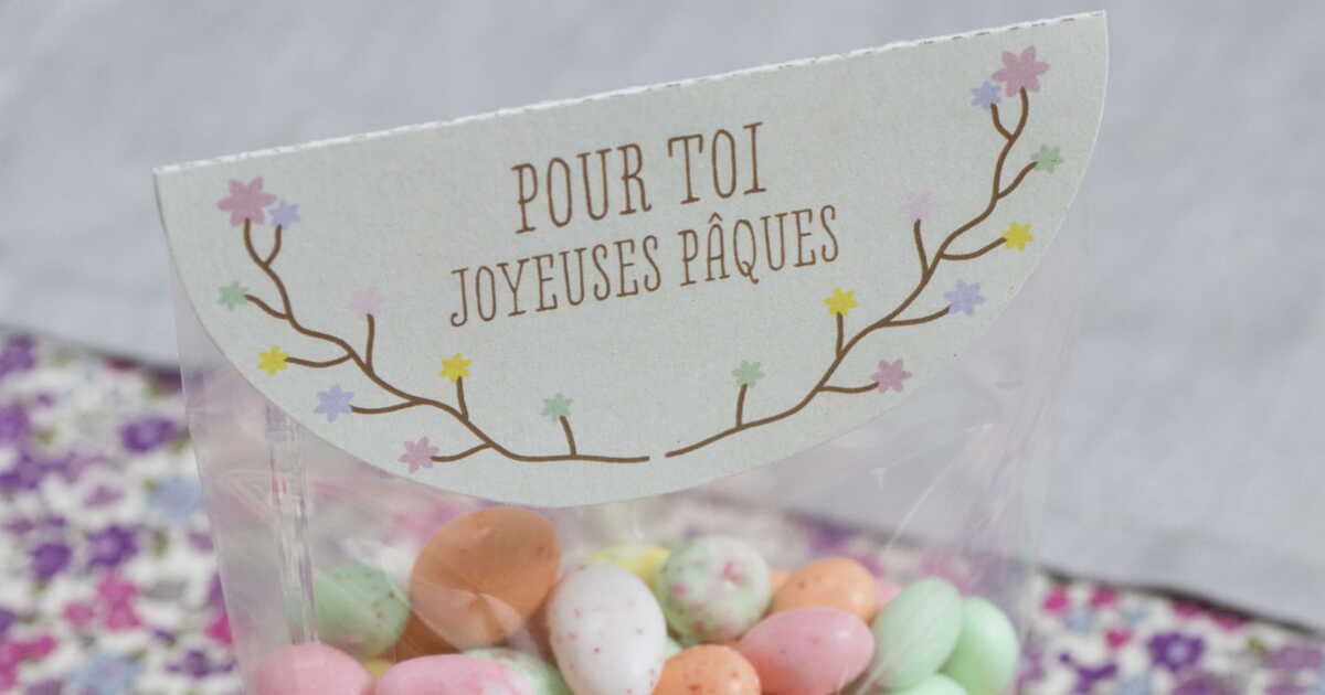 Des étiquettes de Pâques à votre portée