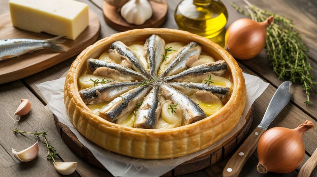 Un voyage gustatif : la tarte basque aux sardines et fromage de brebis