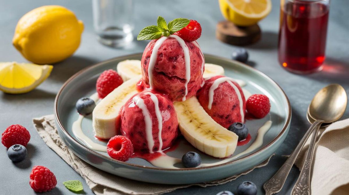 Rafraîchissez vos jours d'été avec un sorbet maison aux fruits