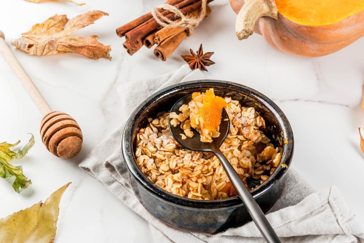un dessert croustillant à base de courge pour réchauffer vos soirées d'automne