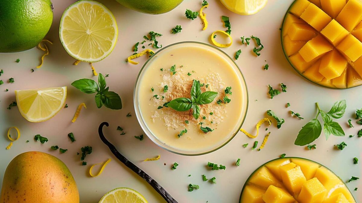 Savourez une panna cotta à la mangue : l’italien aux saveurs exotiques