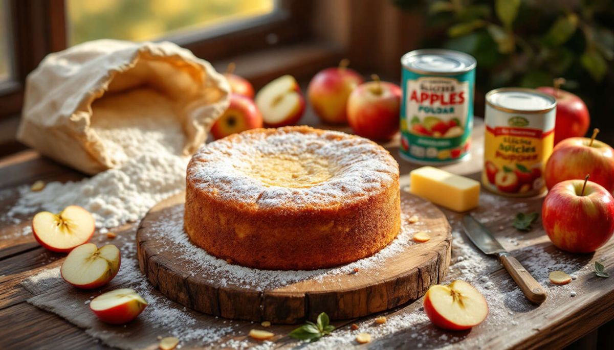 Savourez un gâteau aux pommes maison qui ravira vos convives