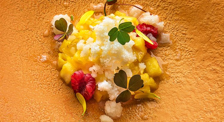 Une touche tropicale : l'alliance rafraîchissante d'ananas et de litchi