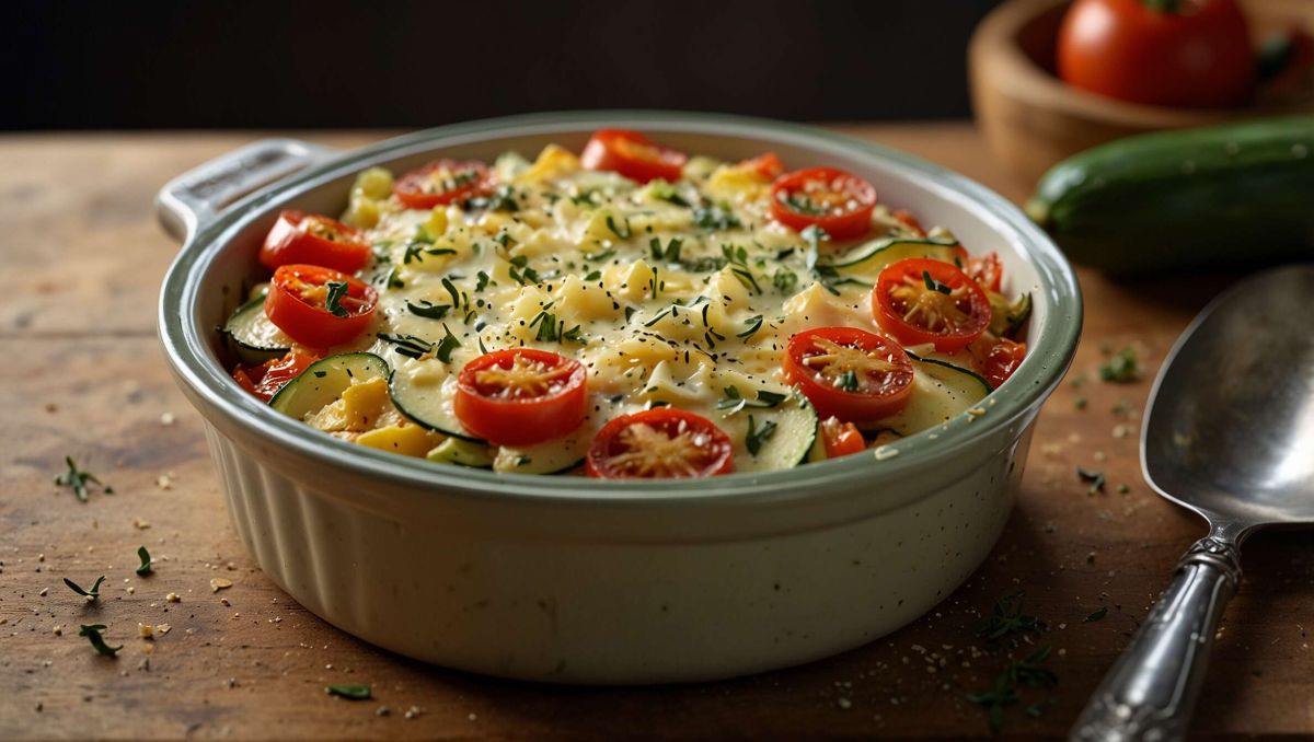 Gratin de courgettes et tomates au fromage : une recette gourmande à essayer