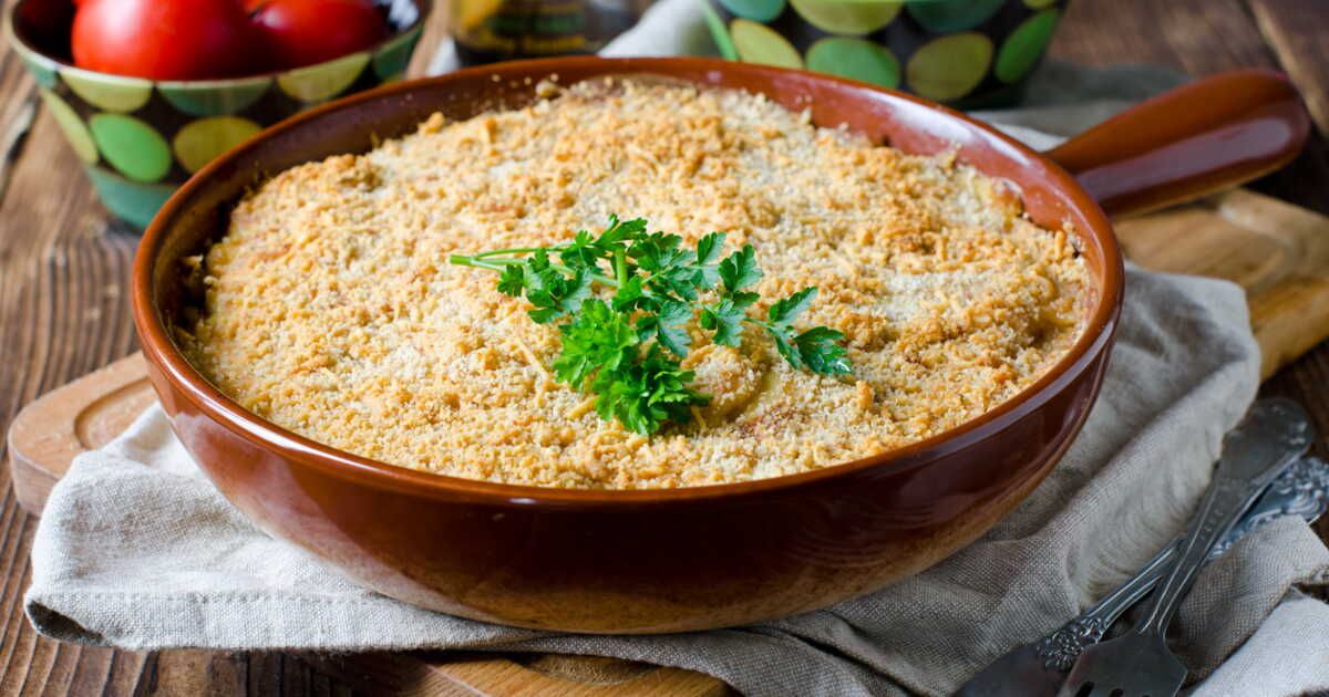 Un crumble de légumes au chèvre et pesto pour épater vos amis cet été