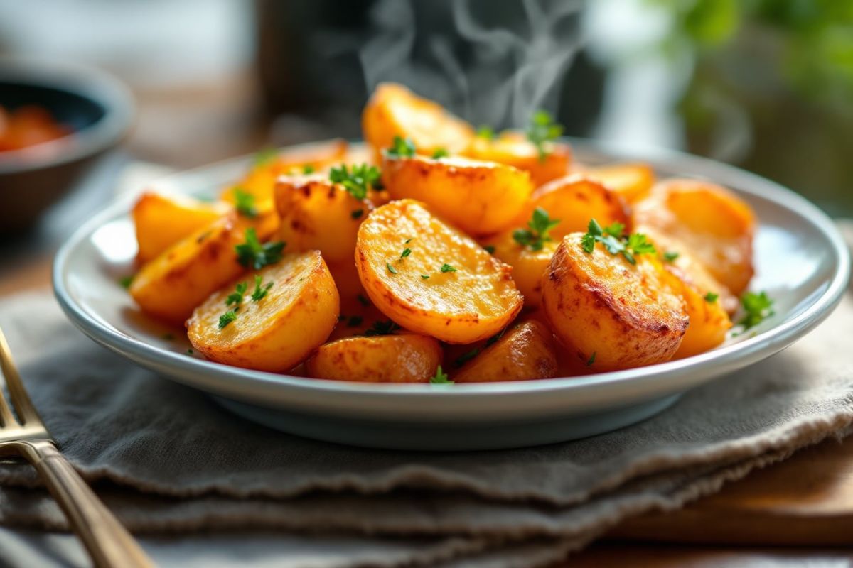 le secret infaillible des chefs pour des pommes de terre sautées parfaites