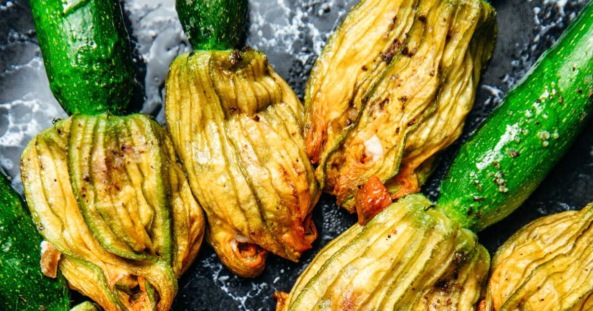 Trois recettes estivales à base de pêche, cerise et fleur de courgette : régal garant