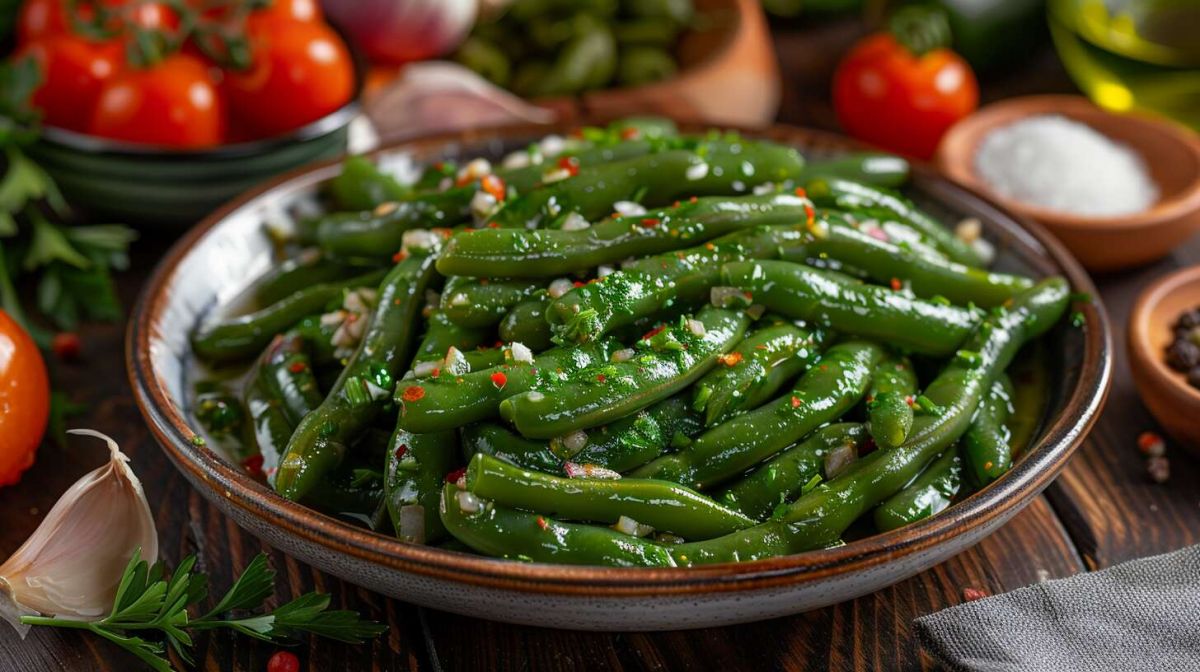 Recette libanaise d’haricots plats à l’huile d’olive et coco