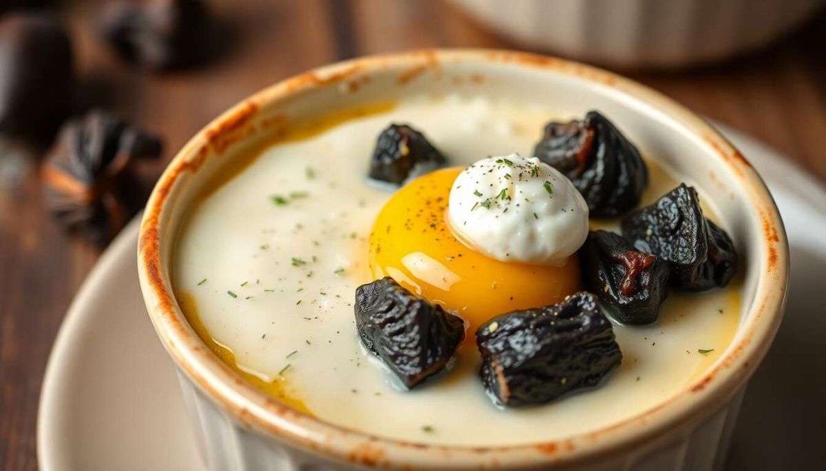 Un œuf cocotte aux truffes pour éblouir vos invités