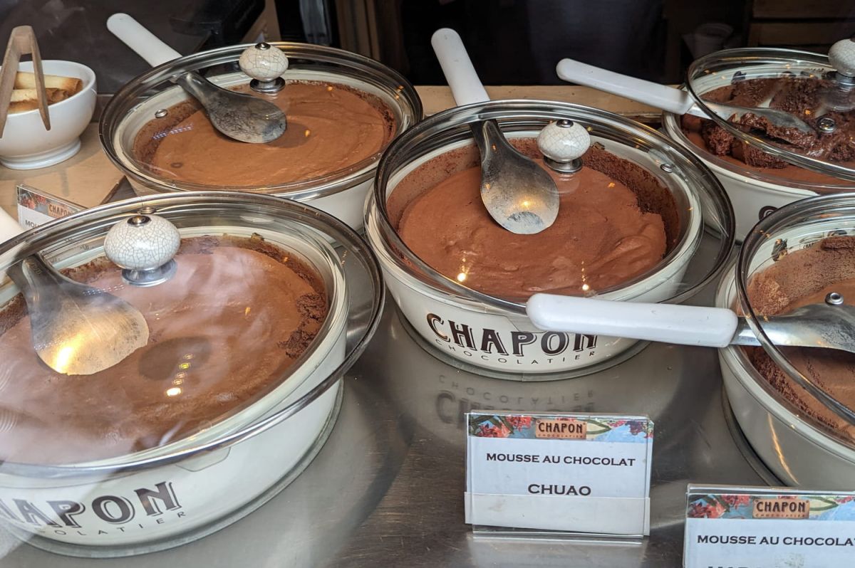 Venez savourer la magie du chocolat : le bar à mousse de la maison Chapon