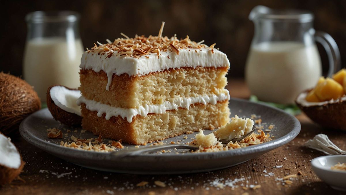 Découvrez notre recette de gâteau à la noix de coco au Thermomix