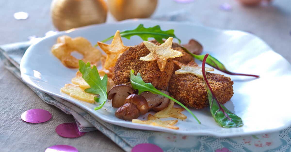 Tournedos de magrets de canard, croûte de cèpes