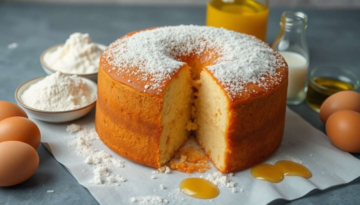 un cake moelleux aux œufs en un rien de temps