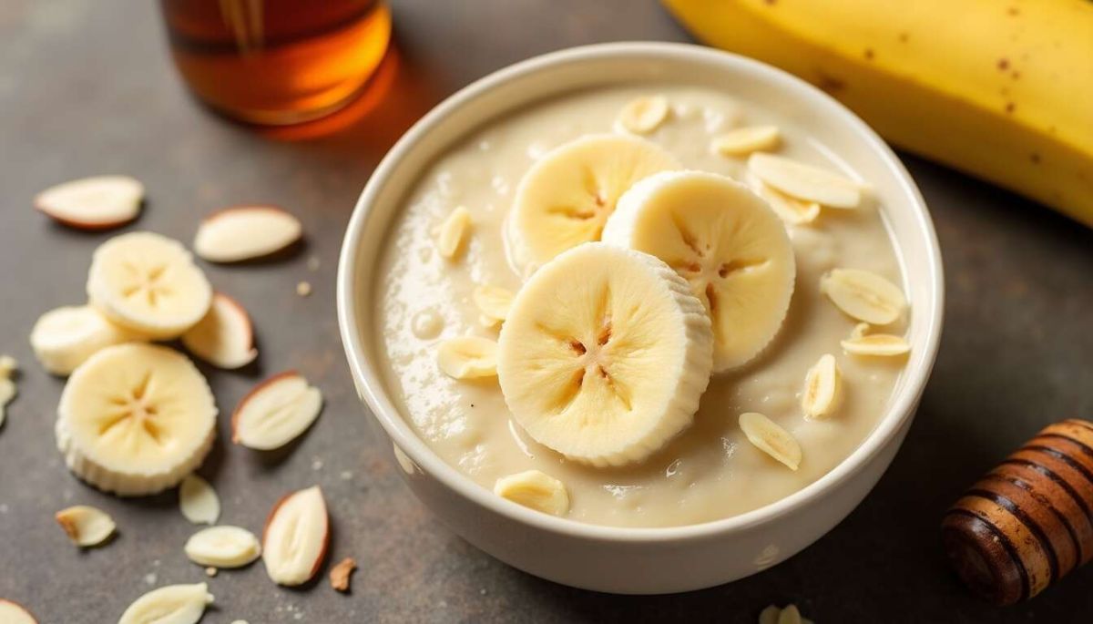 Une recette légère et gourmande à base de banane mûre