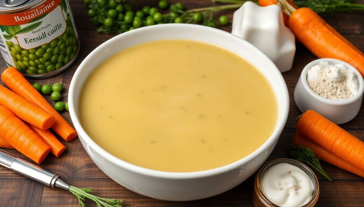 Velouté de petits pois et carottes : une recette facile et savoureuse