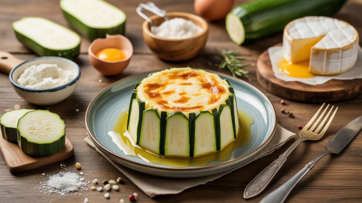 Flan de courgettes au camembert : une délicieuse recette à tester