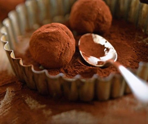 Les truffes au chocolat de Cyril Lignac