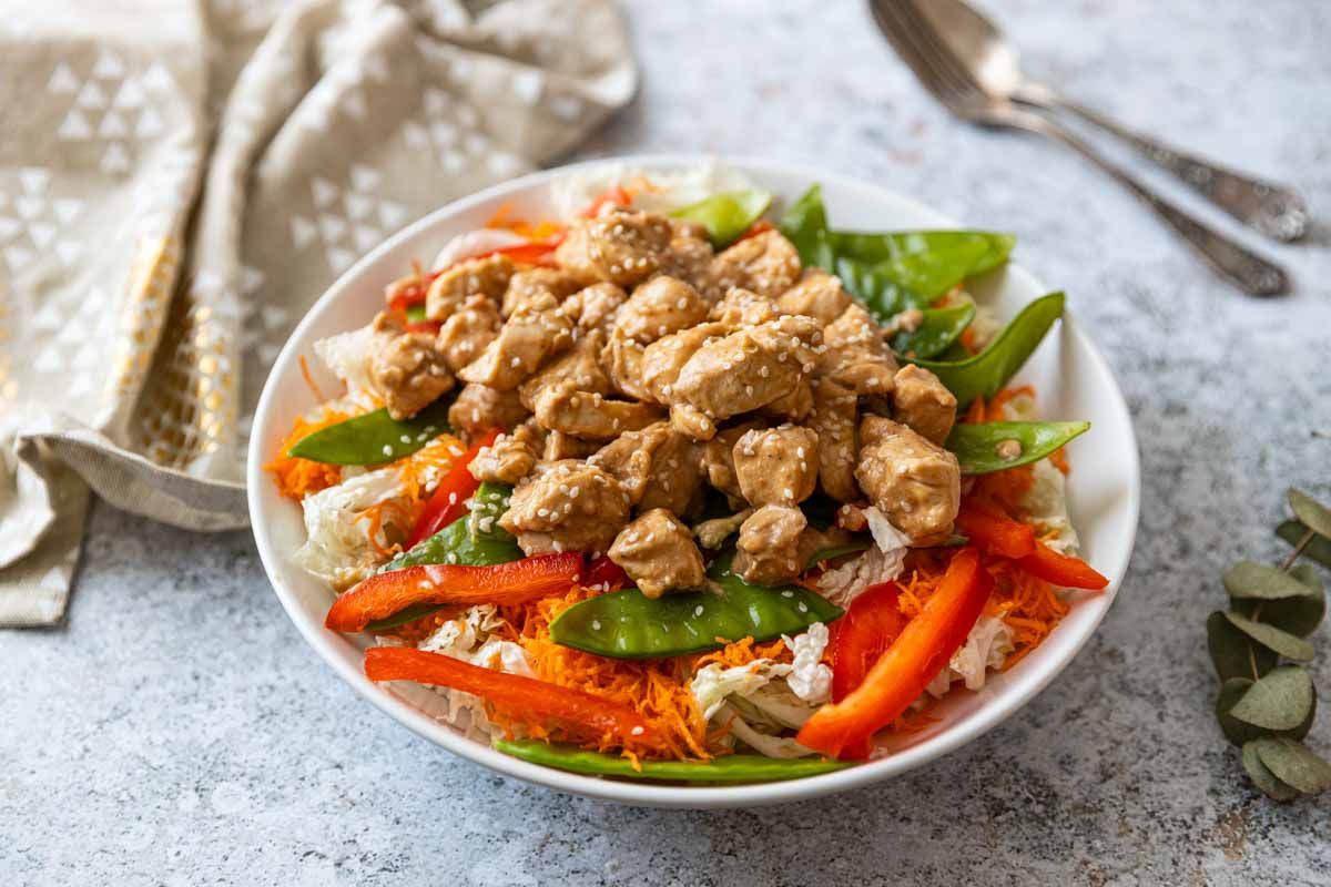 salade thaï au poulet