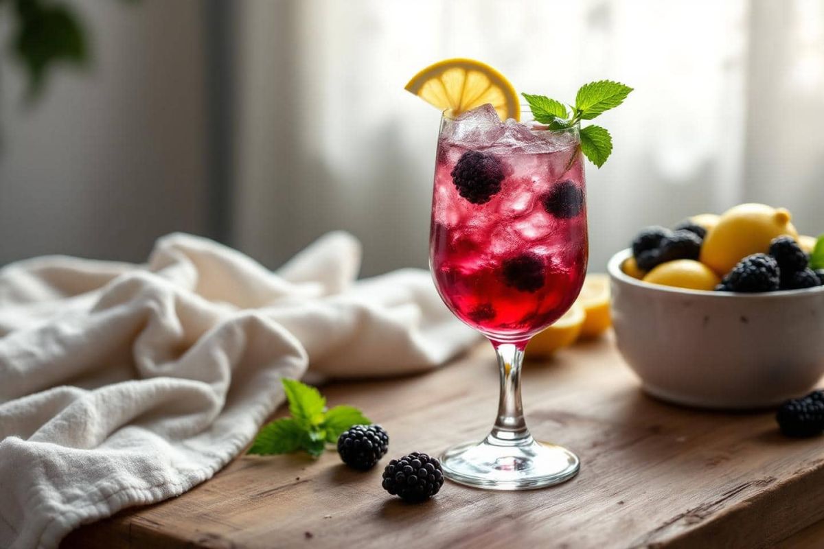 Un bramble glacé pour célébrer l'été : le cocktail incontournable