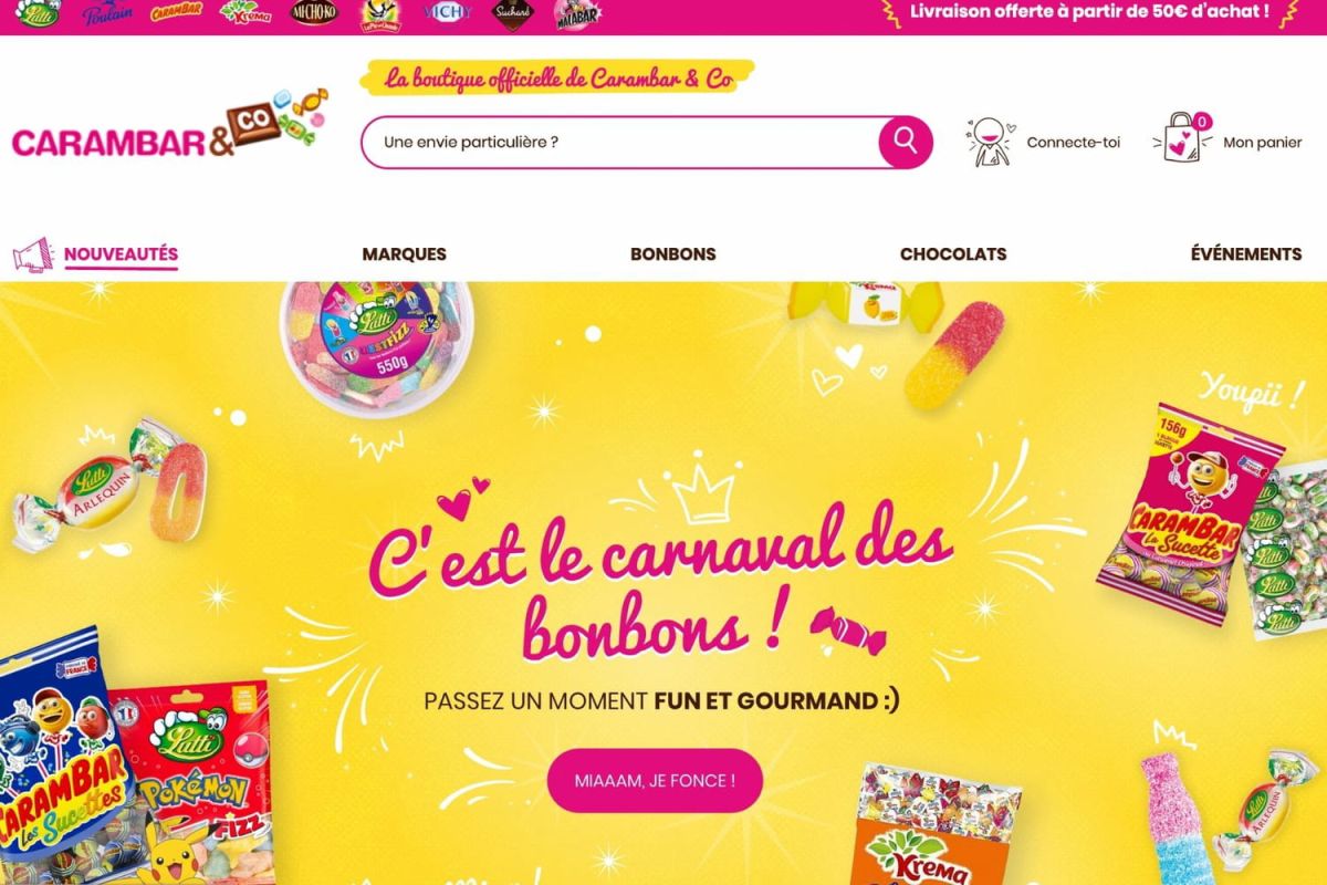une nouvelle ère sucrée : carambar & co lance son e-boutique