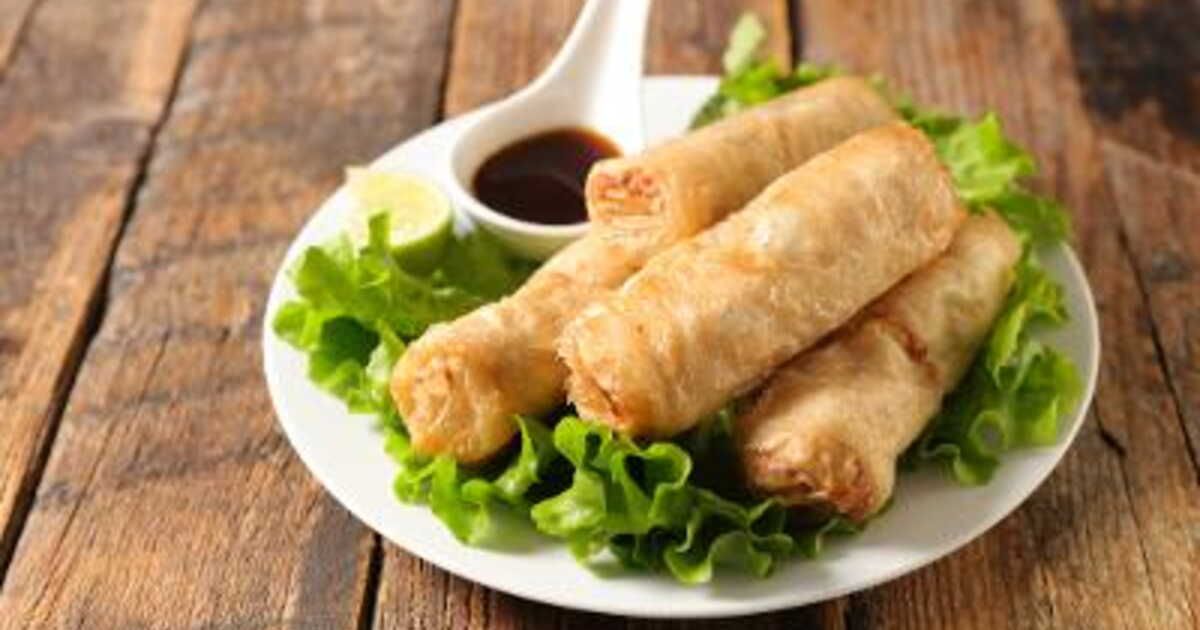 Des nems croustillants en 20 minutes avec un air fryer