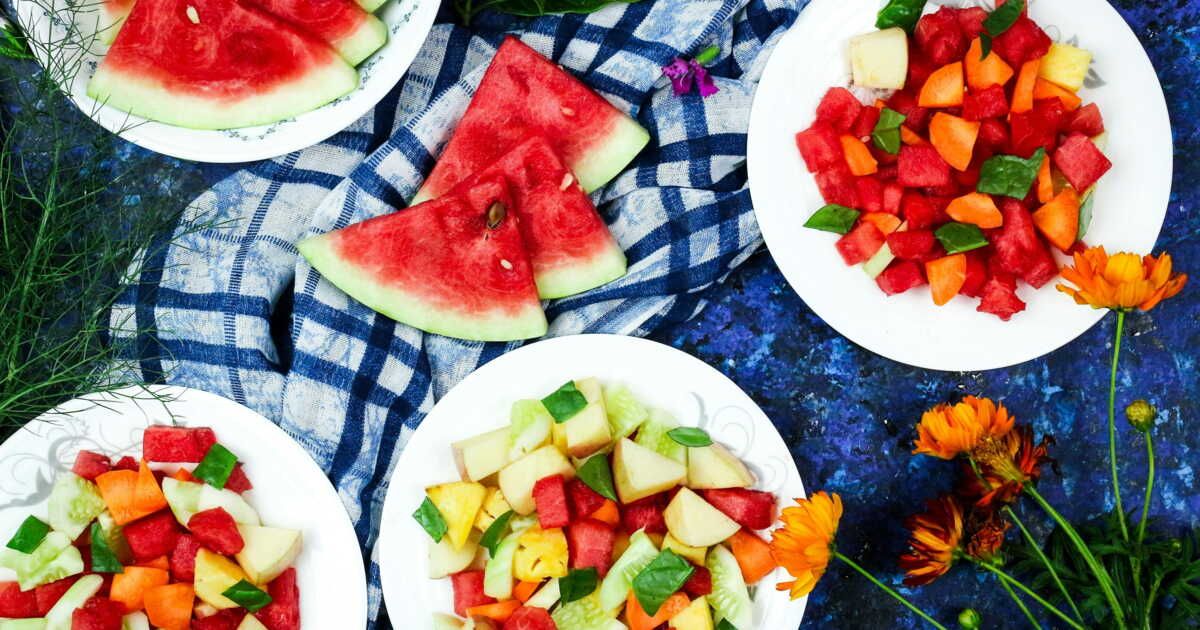Une salade de billes de fruits estivale qui ravira vos convives