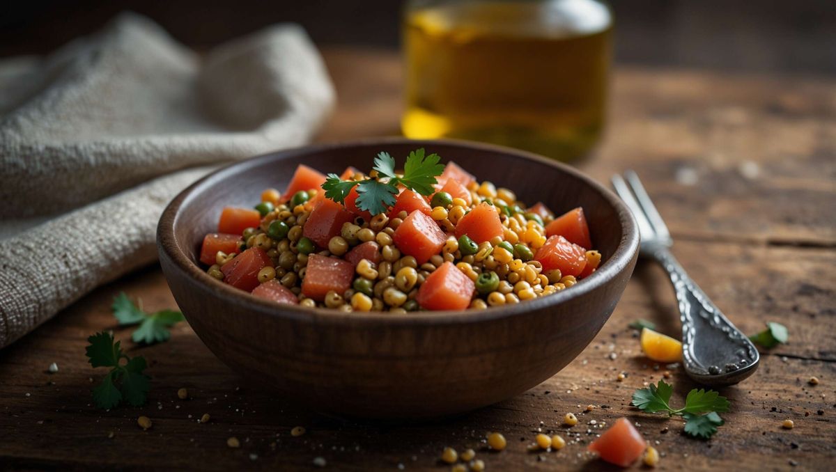 Rafraîchissez vos repas avec une salade de lentilles corail au curry