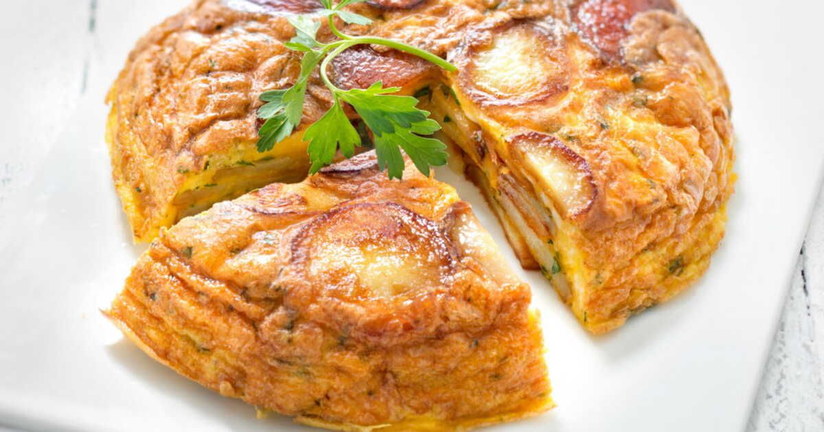 Tortilla de patatas au four : un plat simple et savoureux