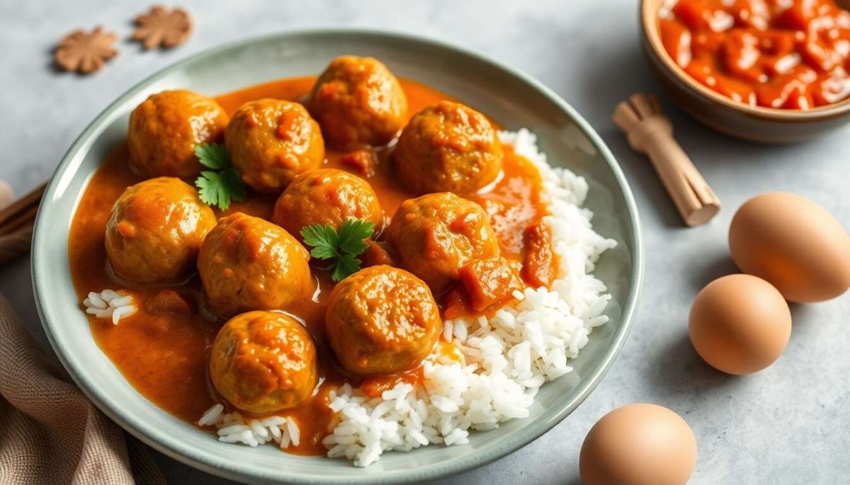 Découvrez la recette irrésistible des boulettes de porc au curry