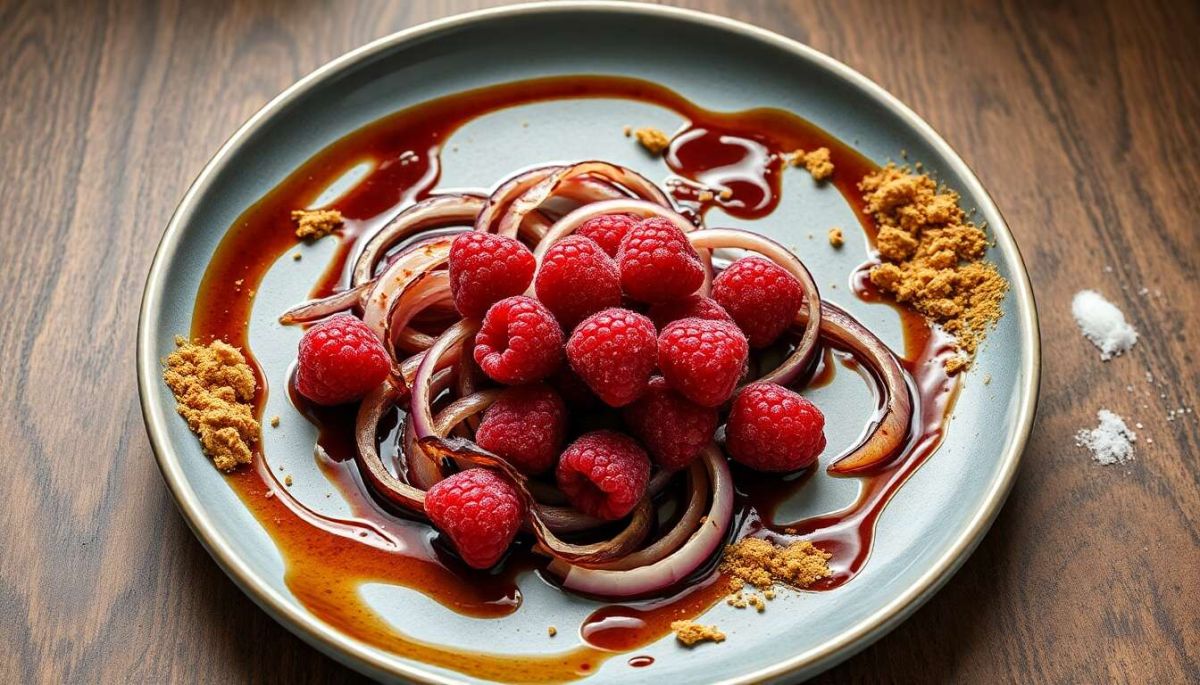 Un chutney à découvrir : le mariage des oignons et des framboises