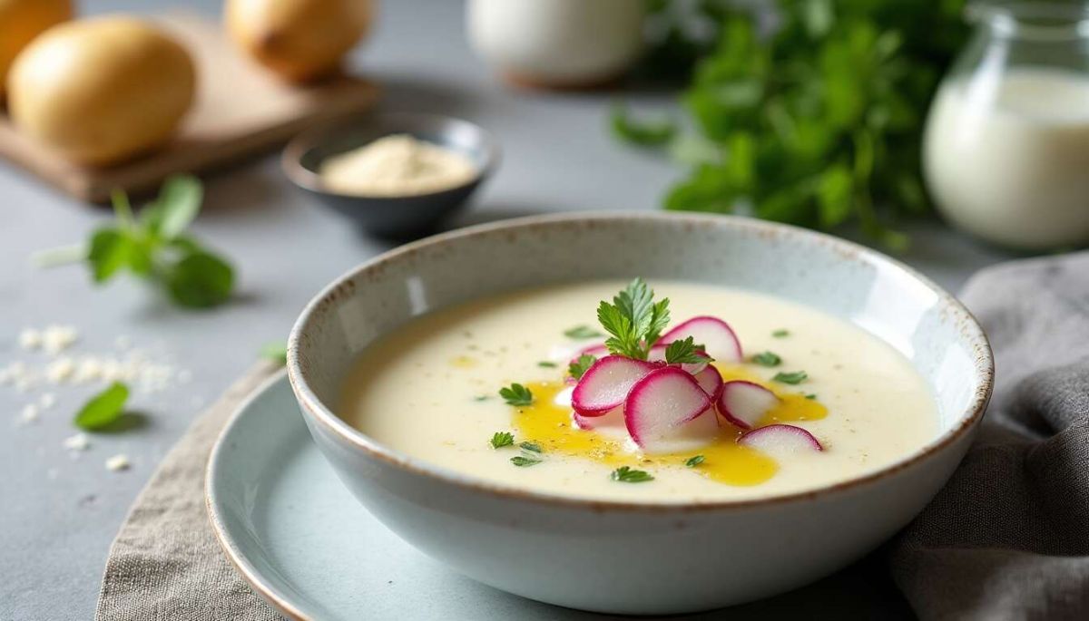 Une soupente de bien-être : le velouté léger de radis noir à découvrir