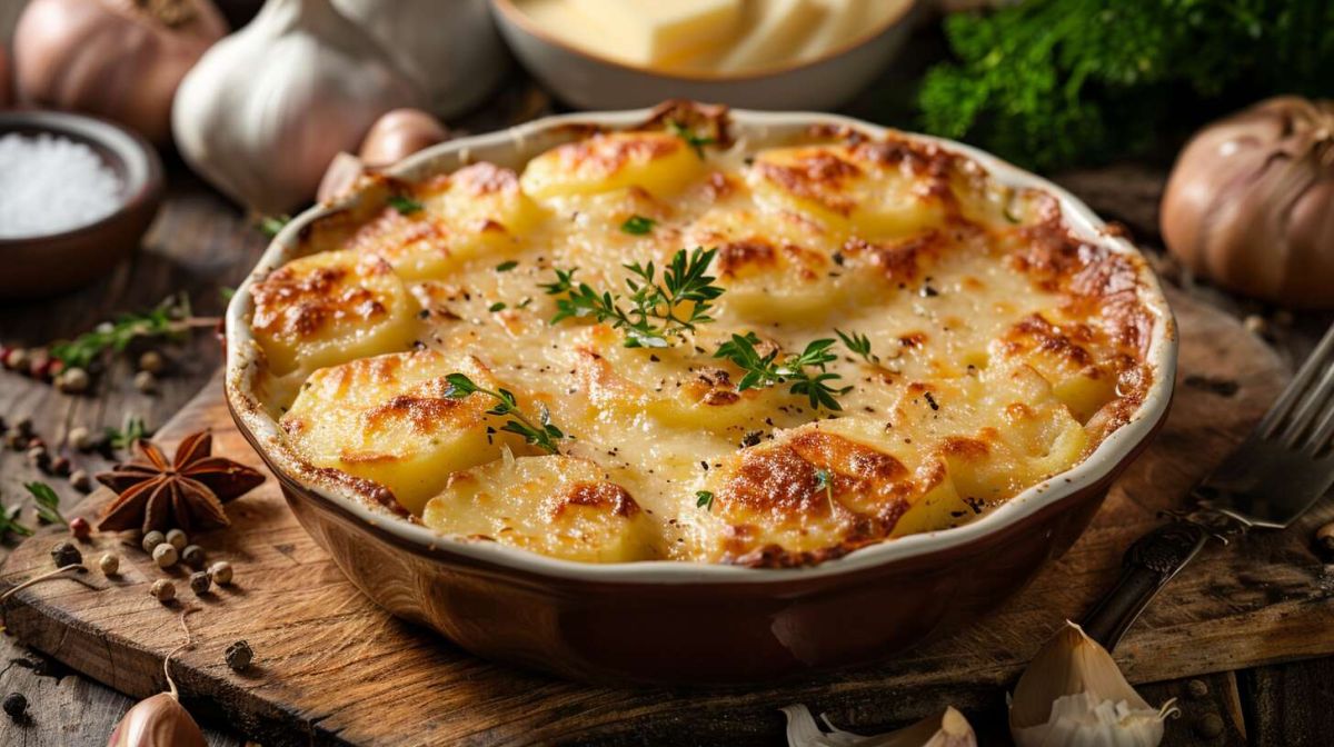 Découvrez le gratin de pommes de terre à la cancoillotte : un voyage au cœur de la Franche-Comté