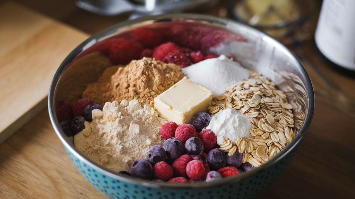 Découvrez la recette rapide du crumble express aux fruits rouges pour un goûter estival