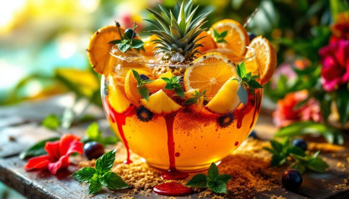 Explorez les saveurs tropicales avec un punch exquis pour vos soirées