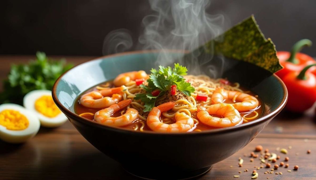 Des ramen aux crevettes, un voyage culinaire à portée de main